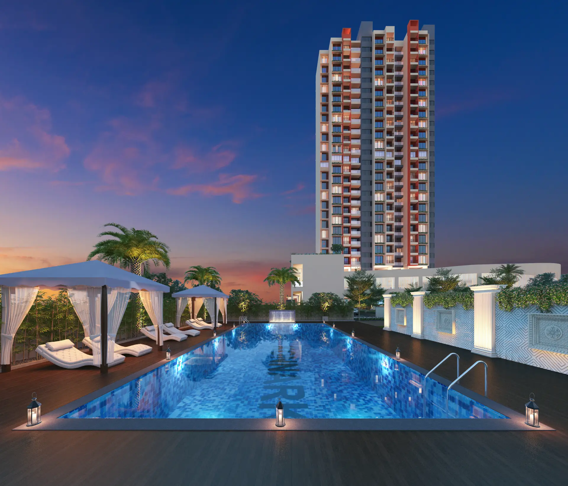 Final Swimming Pool View konnark astra